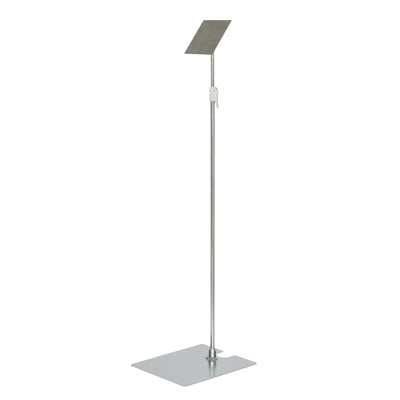 発泡貼り込み式フロアースタンド クローム|誉PRINTING