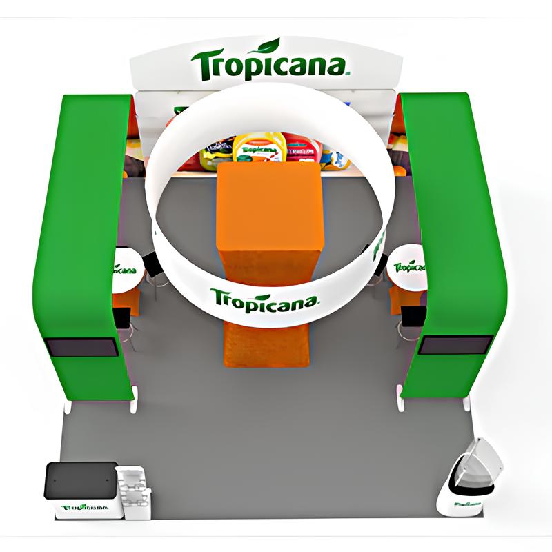 アイランドタワーディスプレイ|誉PRINTING