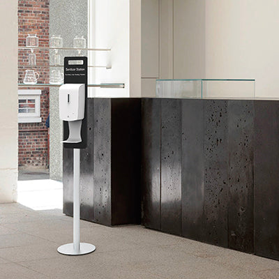 【コロナ対策】自動消毒液噴霧器 フロアタイプ|誉PRINTING