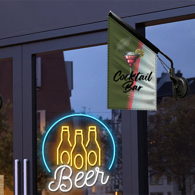 屋外対応強力吸盤バナー|誉PRINTING