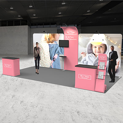 ラック付きファブリックサイン|誉PRINTING