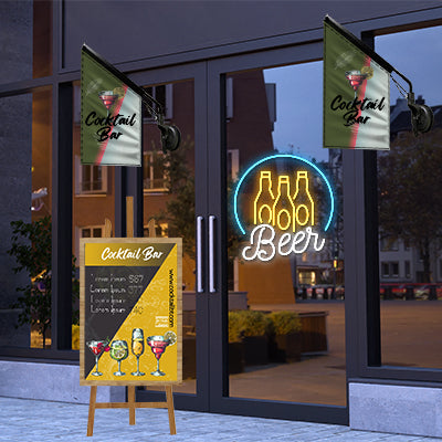 屋外対応強力吸盤バナー|誉PRINTING