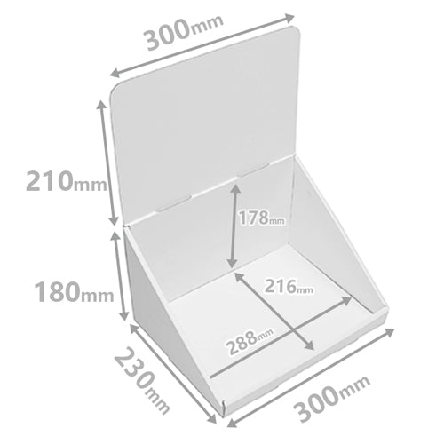 ◆卓上什器 ひな壇なし W300|誉PRINTING