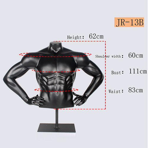 【スポーツマネキン・フィットネスウェア】ハーフボディ メンズ / レディース|誉PRINTING