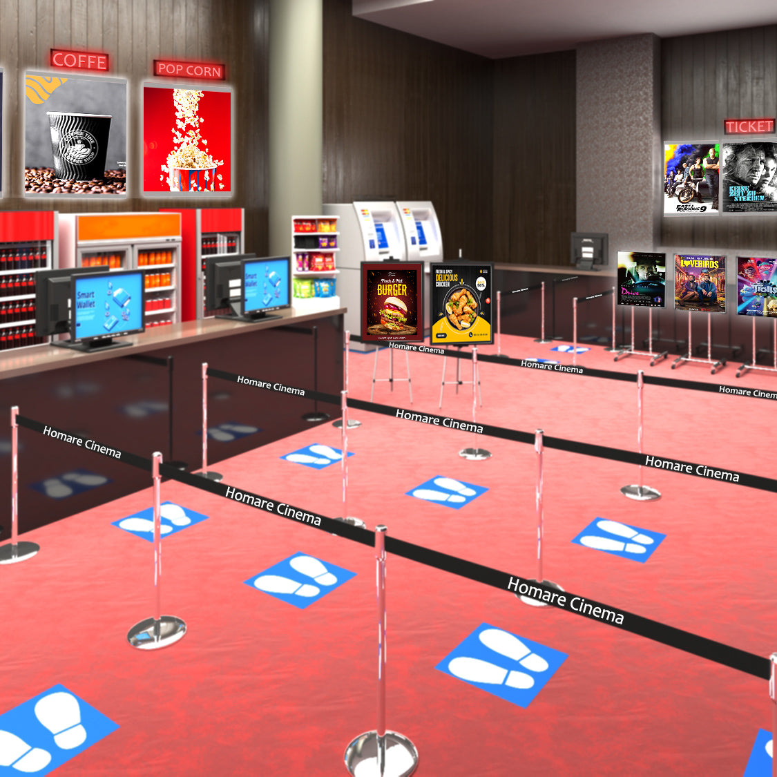 ロック付ベルトパーテーション|誉PRINTING