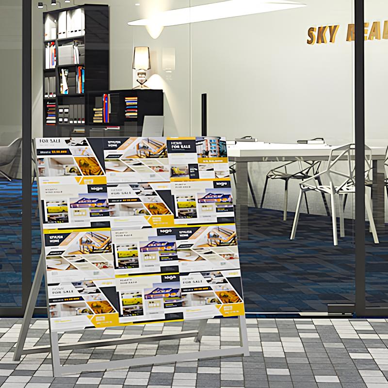 スタンド看板 A4サイズ 3列|誉PRINTING