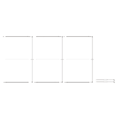 セゴライトボックス(内照式バックパネル) ワイドエクステンションキット 300×200