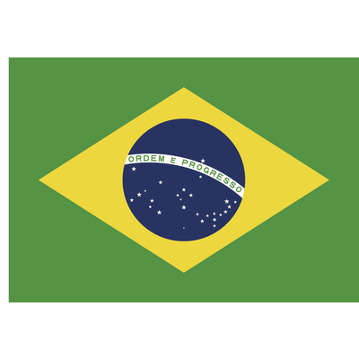 旗(世界の国旗) ブラジル 90×120cm-04514001B