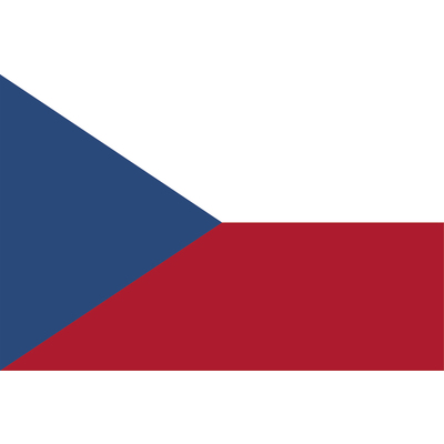 旗(世界の国旗) チェコ 70×105cm-04510001E