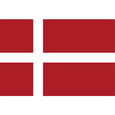 旗(世界の国旗) デンマーク 90×135cm-04510701C