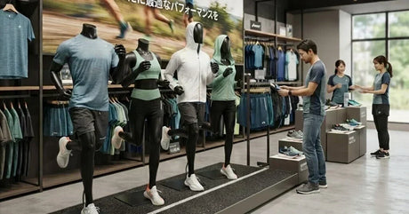 マネキンやトルソーなどアパレル店舗用品を活用した売場づくり｜誉PRINTING
