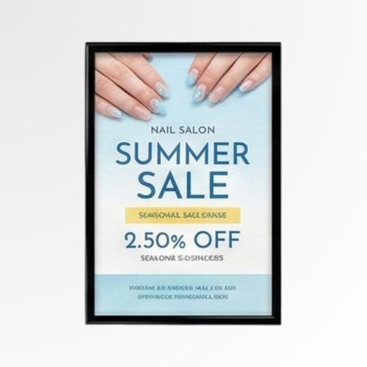 A4サイズ ポスターパネル（210×297mm）小型・卓上表示｜誉PRINTING