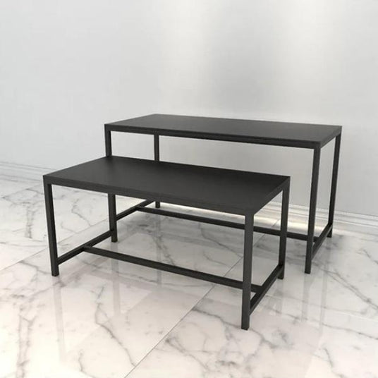 ネストテーブル・親子テーブル｜立体展示・店舗ディスプレイ什器｜誉PRINTING