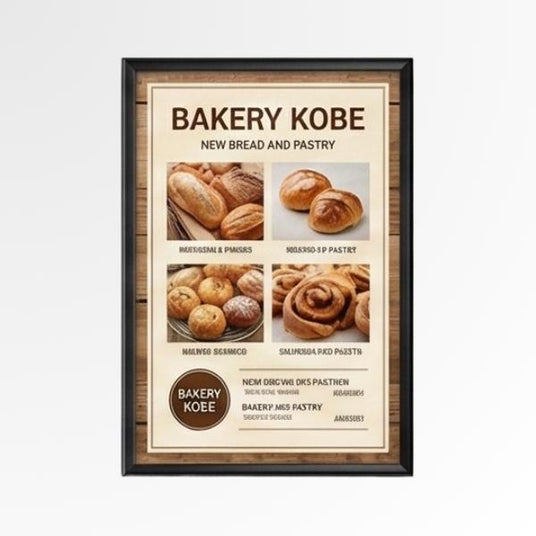 B3サイズ ポスターパネル（364×515mm）メニュー掲示・販促｜誉PRINTING