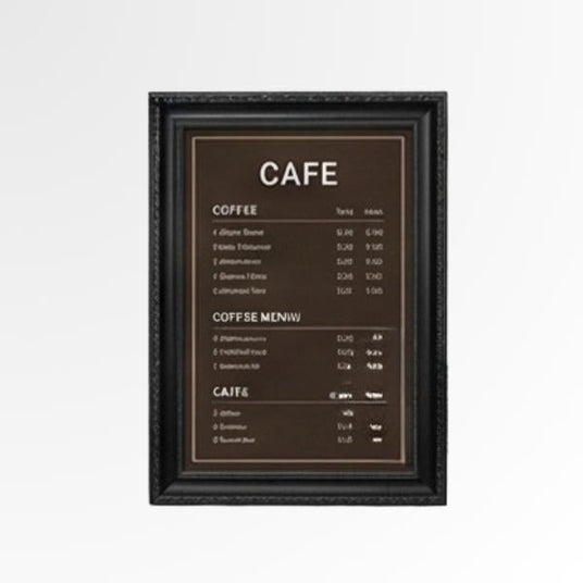 B5サイズ ポスターパネル（182×257mm）卓上POP・小型掲示｜誉PRINTING