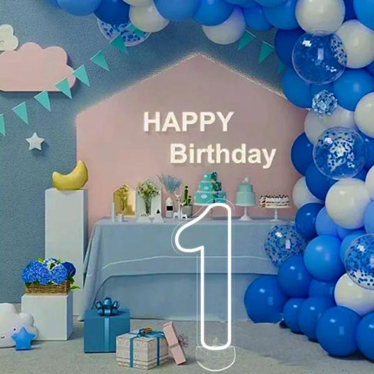 誕生日ライト｜LED・ネオン・イルミ照明デコレーション｜誉PRINTING