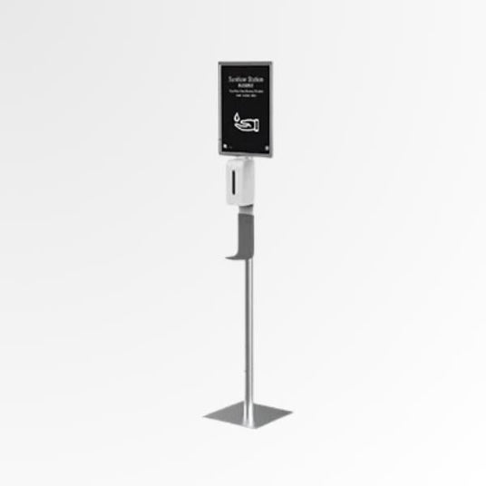 自立式アルコールスタンド｜フロアスタンド消毒台｜誉PRINTING