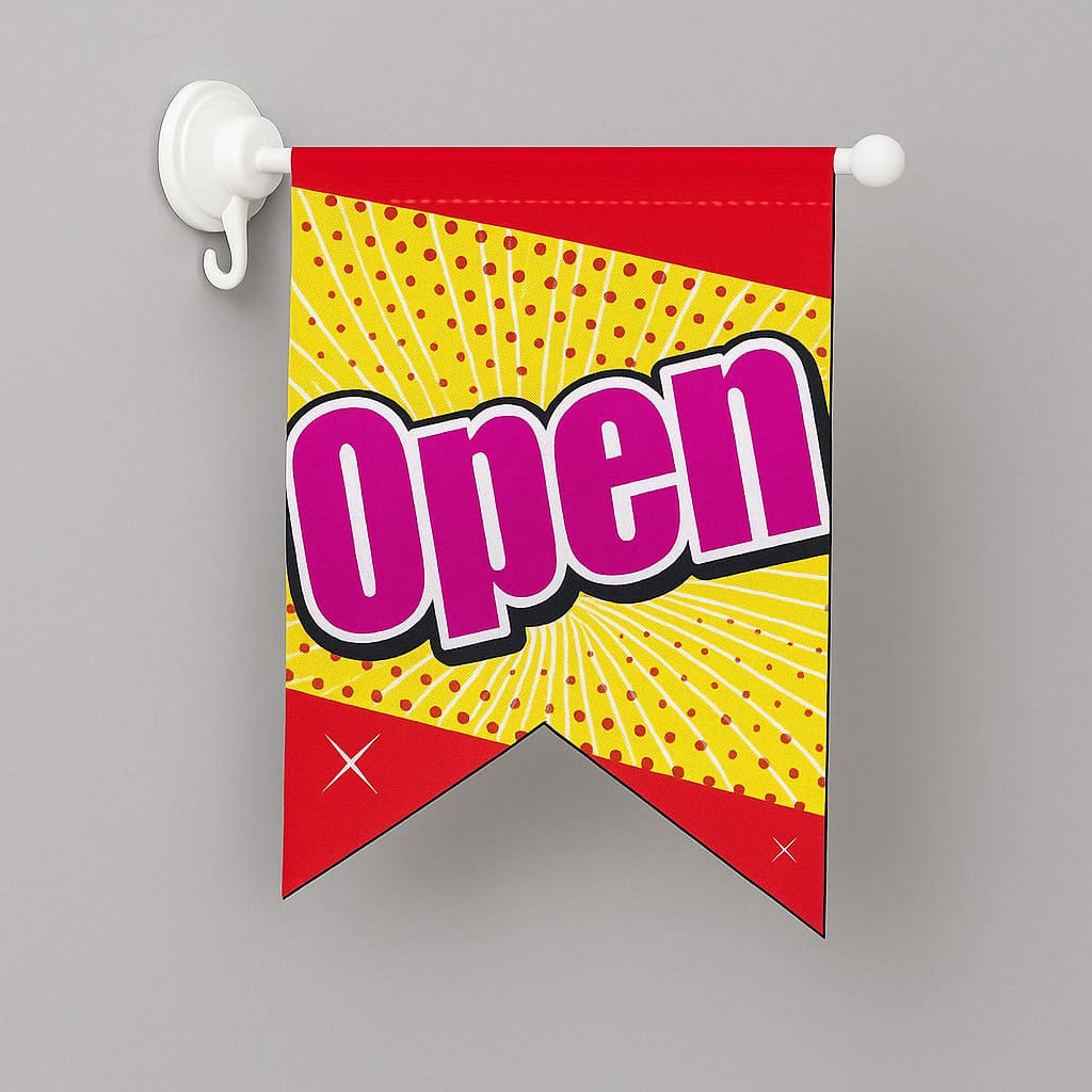 ミニフラッグOPEN特集｜店舗入口・オープン告知にぴったりの装飾｜誉