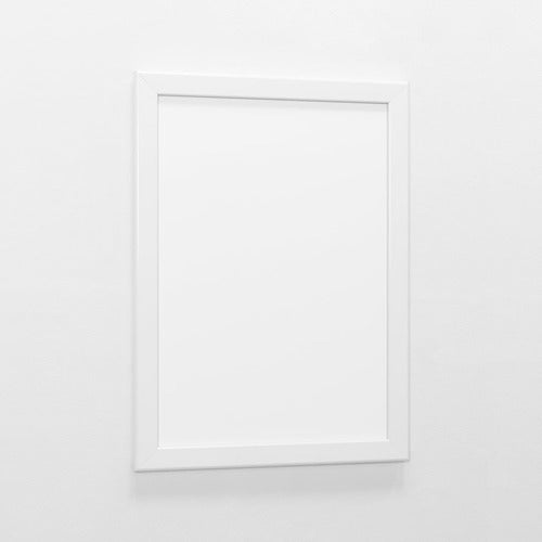 ポスターパネル 334 ホワイト B3縦 薄型フラット4辺開閉式 屋内壁面サイン｜誉PRINTING