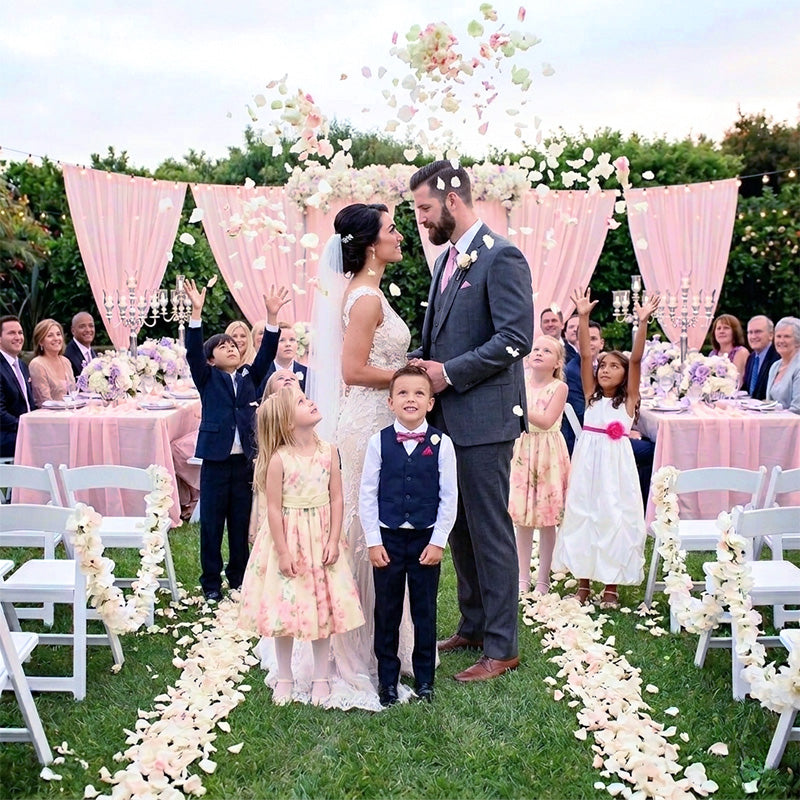 パーティー・イベント装飾｜造花シルクローズ花びら(500/1000/3000枚)