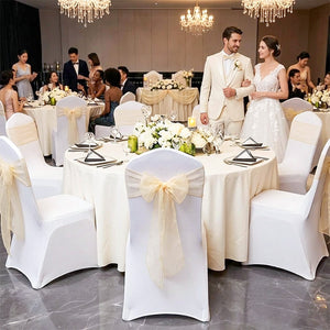 インテリア・パーティ装飾 | オーガンジーリボン10枚入 | 全長2.75m