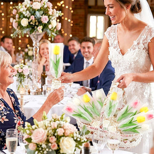 パーティー・インテリア装飾｜本物そっくり！造花チューリップ10個セット(約35c)