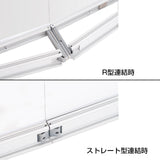 FX Lバナースタンド W900 片面 | 連結可能・高さ調節機能付き