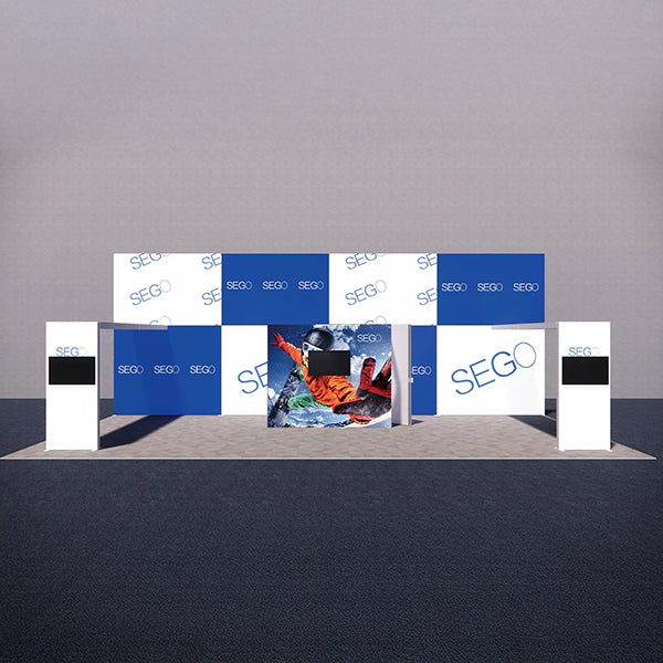 セットディスプレイ セゴライトボックス（内照式バックパネル）W【12ｍ×6ｍ】