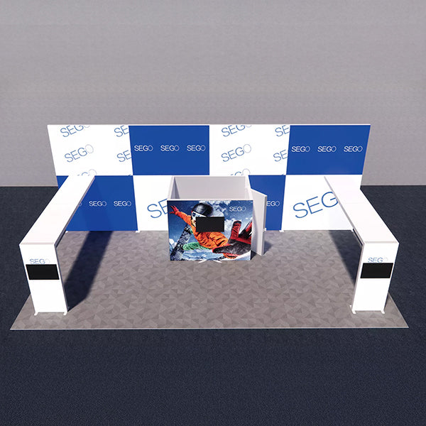 セットディスプレイ セゴライトボックス（内照式バックパネル）W【12ｍ×6ｍ】