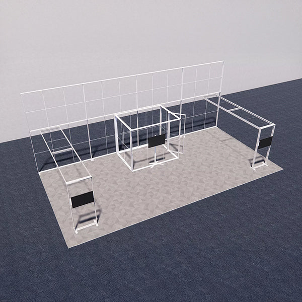 セットディスプレイ セゴライトボックス（内照式バックパネル）W【12ｍ×6ｍ】