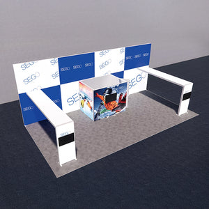 セットディスプレイ セゴライトボックス（内照式バックパネル）W【12ｍ×6ｍ】