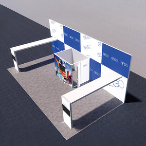 セットディスプレイ セゴライトボックス（内照式バックパネル）W【12ｍ×6ｍ】