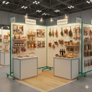 <国産>有孔展示ボード(両面)