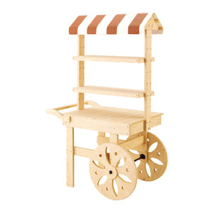 HP プチワゴンショップ マーガレット | テント付・無塗装 | 選べるテント3色