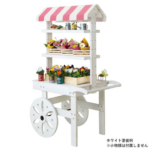 HP プチワゴンショップ マーガレット | テント付・無塗装 | 選べるテント3色