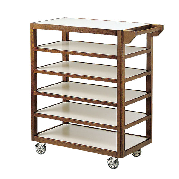 テーブルワゴン (手付)   4段/5段/6段｜業務用・大容量配膳車