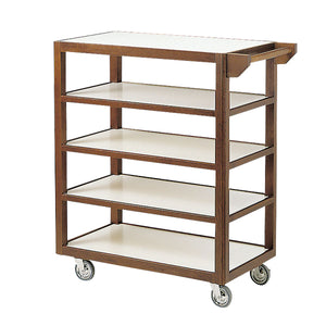 テーブルワゴン (手付)   4段/5段/6段｜業務用・大容量配膳車