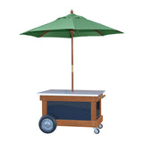 店頭販売ワゴン (パラソル付)｜テイクアウト・マルシェ用