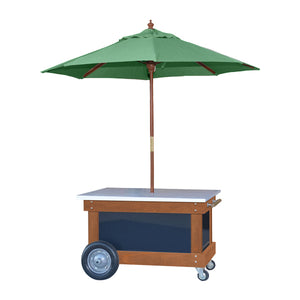 店頭販売ワゴン (パラソル付)｜テイクアウト・マルシェ用