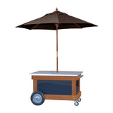 店頭販売ワゴン (パラソル付)｜テイクアウト・マルシェ用