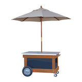 店頭販売ワゴン (パラソル付)｜テイクアウト・マルシェ用