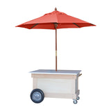 店頭販売ワゴン (パラソル付)｜テイクアウト・マルシェ用