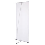 Lバナースタンド Ver2 片面 W900 | クリップ式で簡単設置 | 高さ2段階調節可