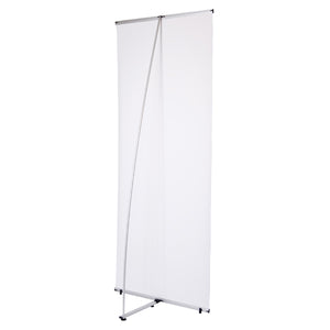 Lバナースタンド Ver2 片面 W900 | クリップ式で簡単設置 | 高さ2段階調節可