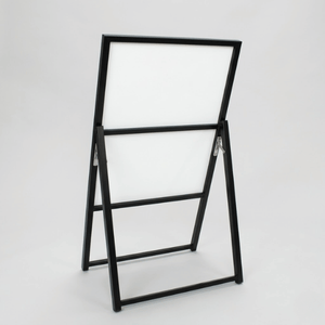 スタンド看板 屋外用 片面 人型アルミ枠タイプ