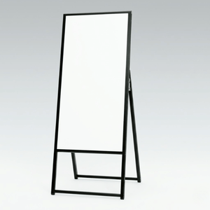 スタンド看板 屋外用 片面 人型アルミ枠タイプ