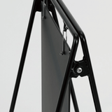 極細線材A型スタンド看板 屋外用 両面 コンパクト  360×360