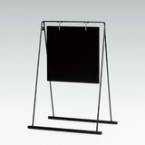 極細線材A型スタンド看板 屋外用 両面 コンパクト  360×360
