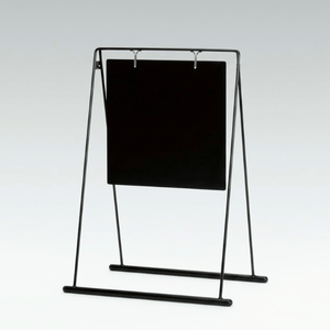 極細線材A型スタンド看板 屋外用 両面 コンパクト  360×360
