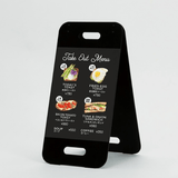 スタンド看板 屋外用 両面 スチール板コンパクトA型